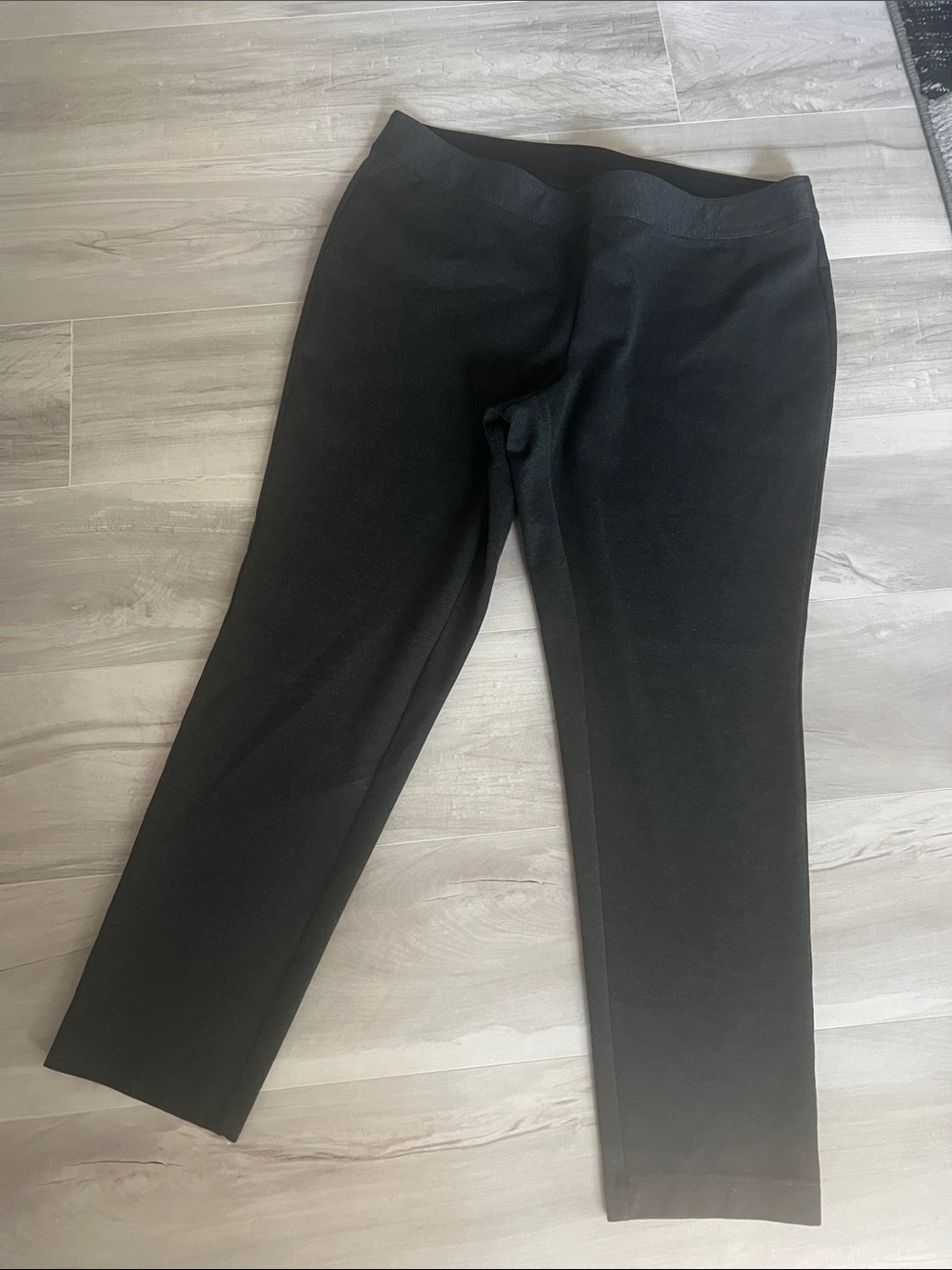 INC International Concepts Black Slim Stretch Dress Pants